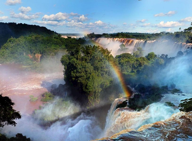 View of Iguassu Falls, Argentina