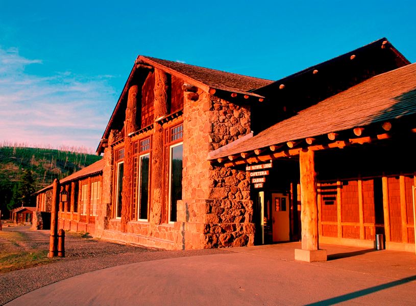 Exterior 1, Yellowstone National Park Lodges, Yellowstone, USA