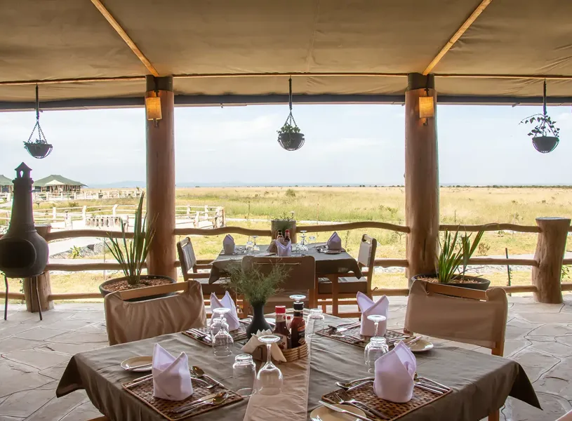 Dining Room Maisha Sweetwater Ol Pejeta Kenya