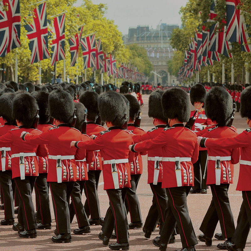London Royal Guard Buckingham Palace Great Britain UK