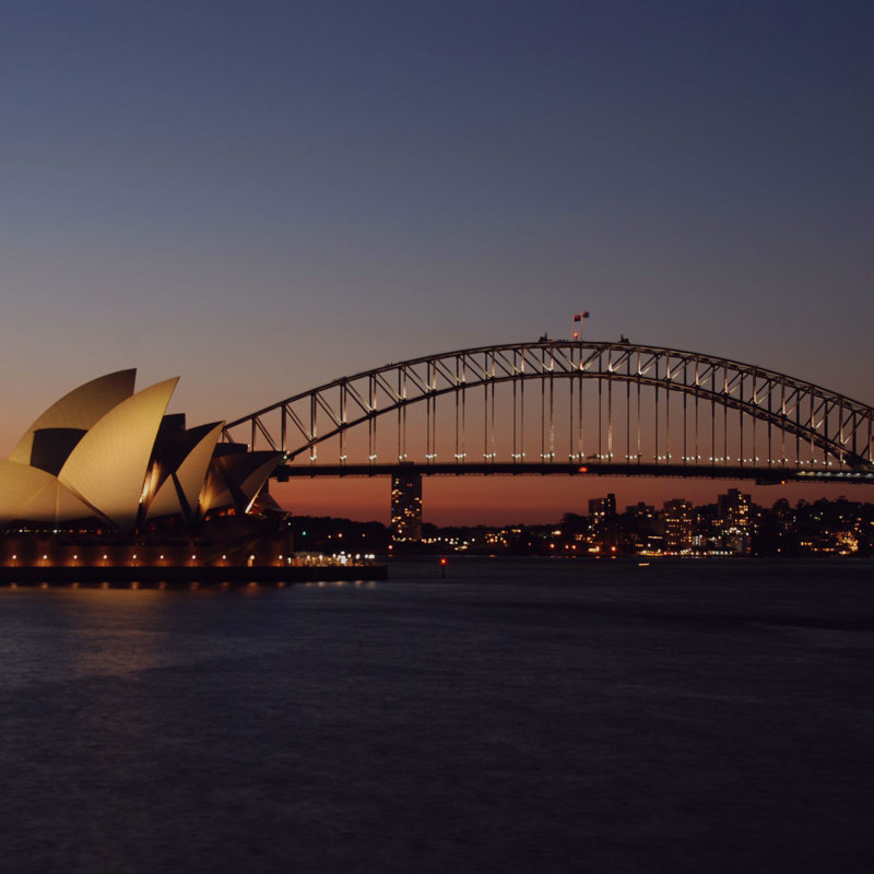 Australia Opera House Bridge Sydney